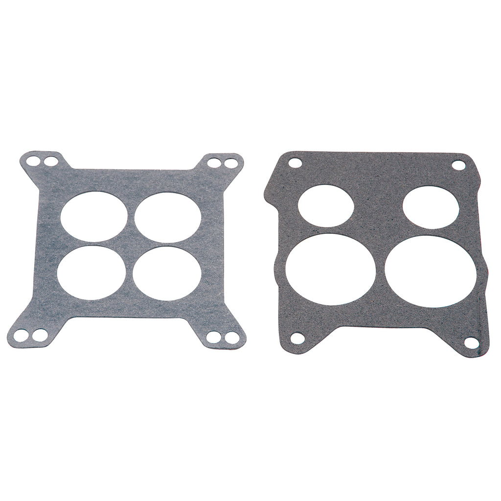 Edelbrock 7261 Carburetor Adapter Gasket Set - Square-Bore to Spread-Bore