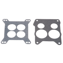 Load image into Gallery viewer, Edelbrock 7261 Carburetor Adapter Gasket Set - Square-Bore to Spread-Bore