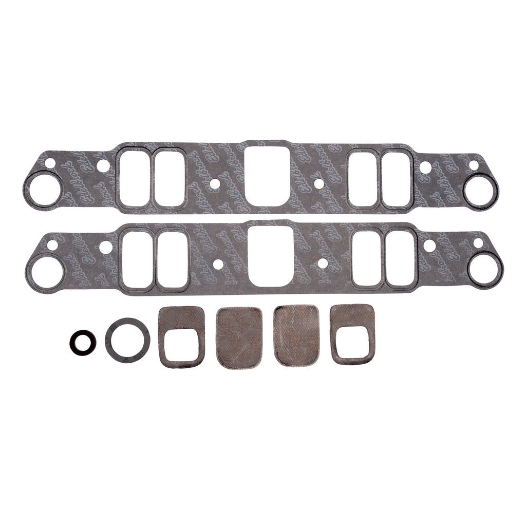 Edelbrock 7280 Intake Manifold Gasket for 1961-79 3626-389-400-421-428-455 Pontiac for Select Buick LeSabre, Oldsmobile 98, Oldsmobile Custom Cruiser, Oldsmobile Delta 88, Pontiac Acadian, Pontiac Bonneville, Pontiac Catalina, Pontiac Executive, Pontiac