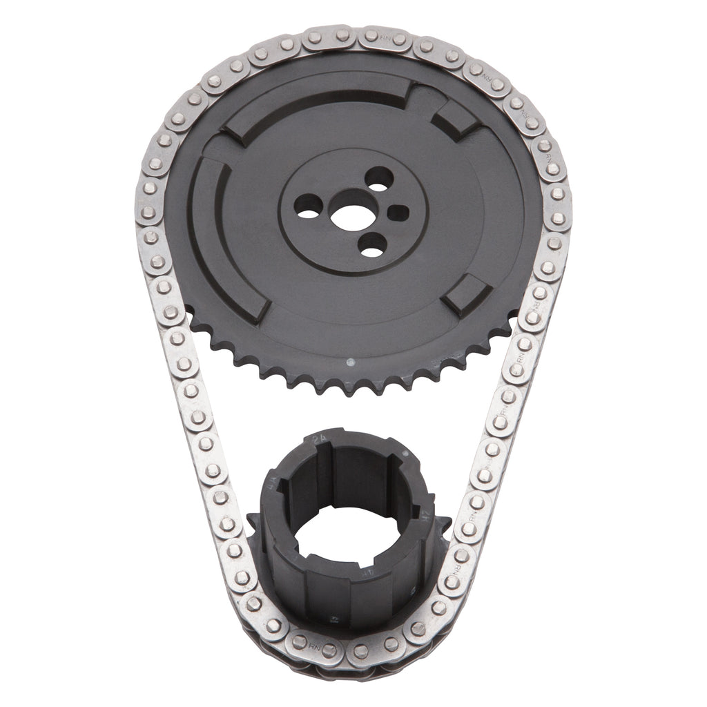 Edelbrock 7338 RPM-Link Adjustable True-Roller Timing Chain Set for Select Chevrolet Camaro, Chevrolet Corvette, Chevrolet SS, Pontiac G8