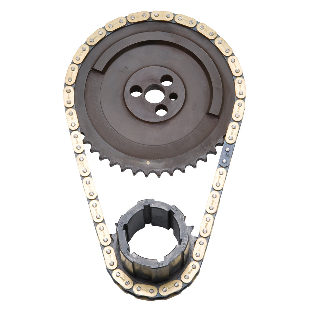 Edelbrock 7343 RPM-Link Adjustable True-Roller Timing Chain Set for Select Avanti II, Cadillac CTS, Chevrolet Camaro, Chevrolet Corvette, Chevrolet SSR, Chevrolet Trailblazer, Pontiac Firebird, Pontiac GTO