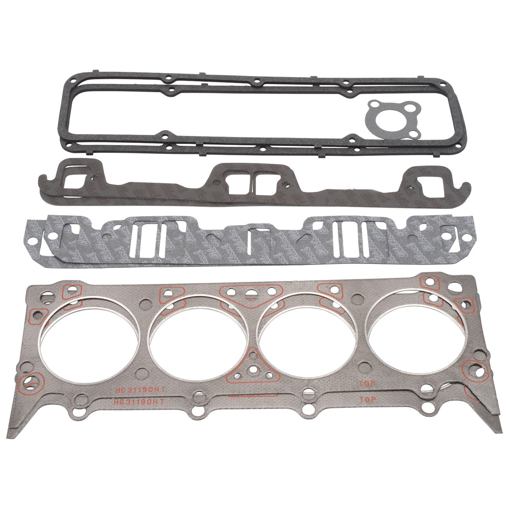 Edelbrock 7372 Engine Gasket Set (Head / Inake / Exhaust / Valve Cover) for AMC/Jeep for Select American Motors AMX, American Motors Ambassador, American Motors Concord, American Motors Gremlin, American Motors Hornet, American Motors Javelin, American