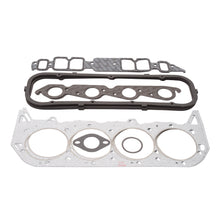 Load image into Gallery viewer, Edelbrock 7376 Engine Gasket Set (Head / Inake / Exhaust / Valve Cover) for Chevrolet for Select Chevrolet Bel Air, Chevrolet Biscayne, Chevrolet Blazer, Chevrolet Brookwood, Chevrolet C10, Chevrolet C10 Pickup, Chevrolet C10 Suburban, Chevrolet C20,