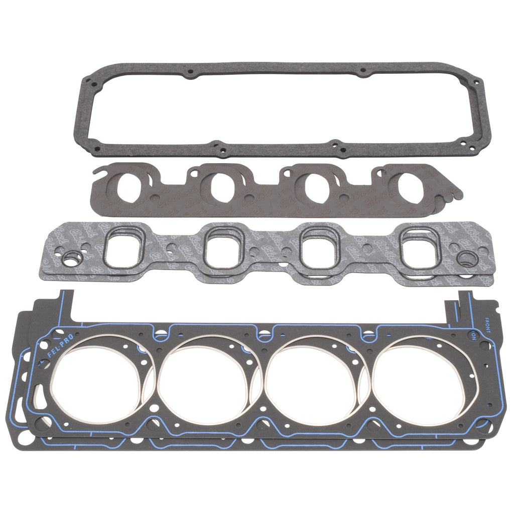Edelbrock 7377 Engine Gasket Set (Head / Inake / Exhaust / Valve Cover) for Ford for Select Ford Mustang, Mercury Cougar