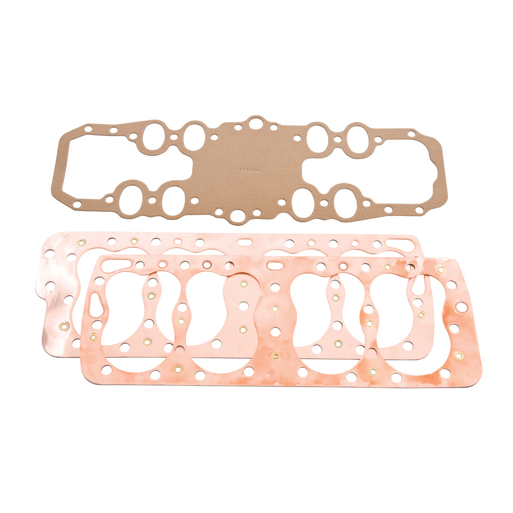 Edelbrock 7383 Engine Gasket Set (Head / Inake / Exhaust / Valve Cover) for Ford for Select Ford Club, Ford Country Sedan, Ford Country Squire, Ford Courier Sedan Delivery, Ford Crestline, Ford Custom, Ford Customline, Ford Deluxe, Ford F-1, Ford F-100,