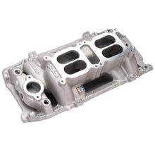 Load image into Gallery viewer, Edelbrock 7520 RPM Air-Gap Dual Quad Big Block Chevy Intake Manifold for Select Chevrolet Bel Air, Chevrolet Biscayne, Chevrolet Blazer, Chevrolet Brookwood, Chevrolet C10, Chevrolet C10 Pickup, Chevrolet C10 Suburban, Chevrolet C20, Chevrolet C20