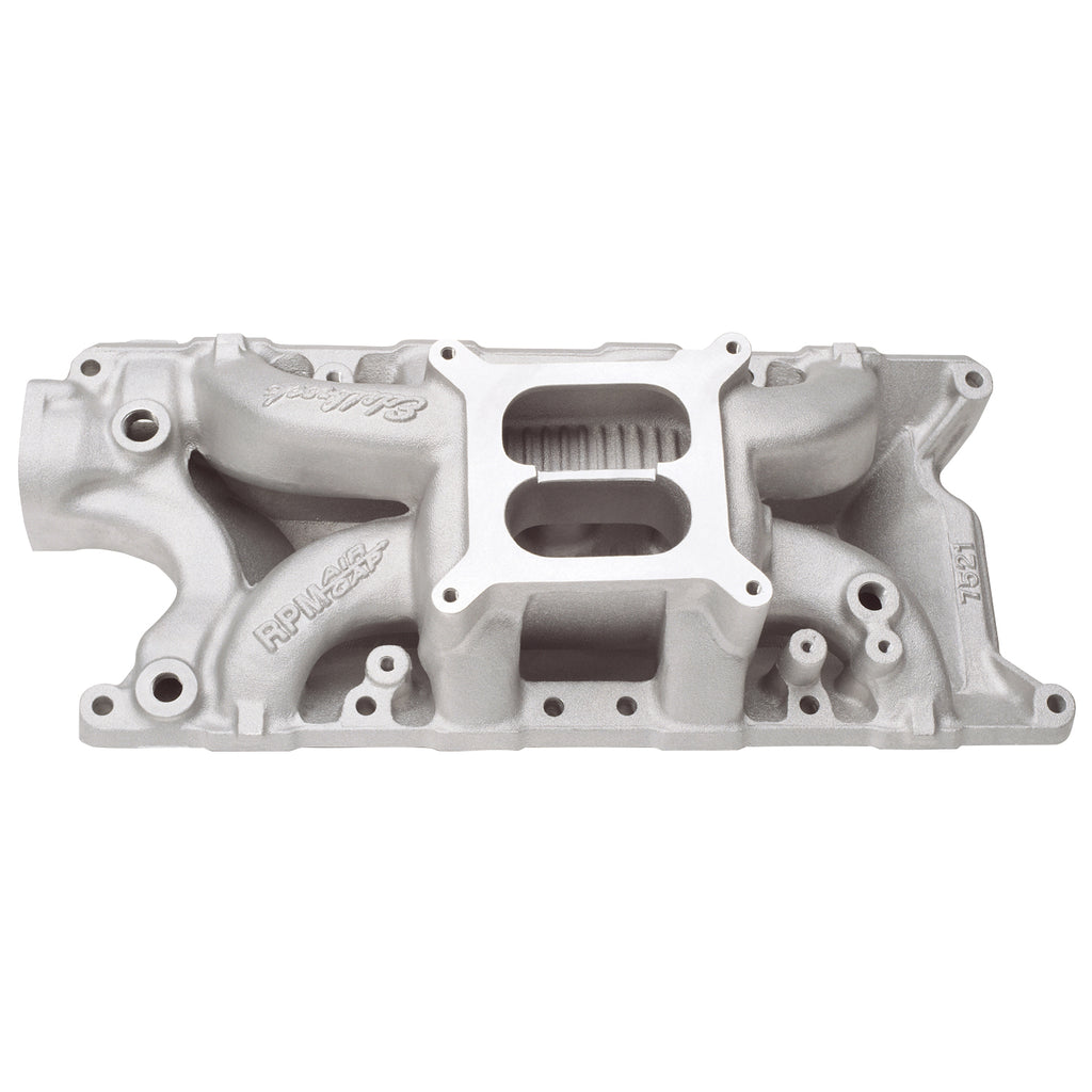 Edelbrock 7521 RPM Air-Gap #7521 Intake Manifold for Small-Block Ford 302-331-347 V8 for Select AC Shelby Cobra, DeTomaso Mangusta, Ford 300, Ford Bronco, Ford Country Sedan, Ford Country Squire, Ford Custom, Ford Custom 500, Ford E-100 Econoline, Ford