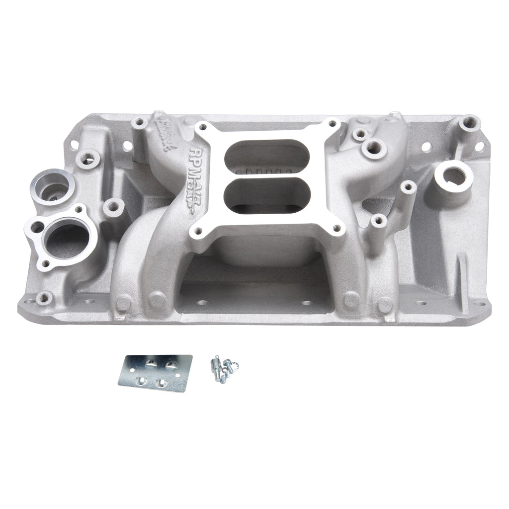 Edelbrock 7530 RPM Air-Gap AMC 290/343/390 Intake Manifold for Select American Motors AMX, American Motors Ambassador, American Motors American, American Motors Javelin, American Motors Marlin, American Motors Rambler, American Motors Rebel