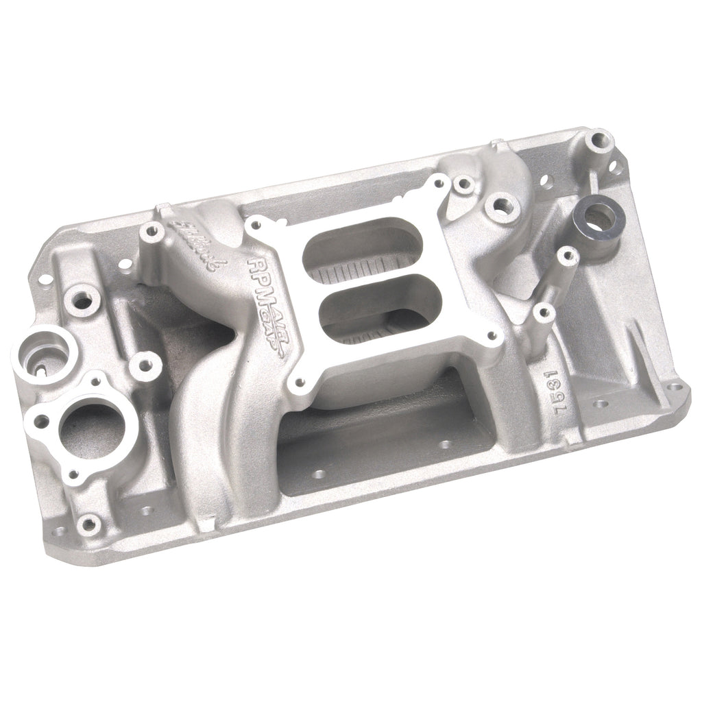 Edelbrock 7531 RPM Air-Gap AMC 304/360/401 Intake Manifold for Select American Motors AMX, American Motors Ambassador, American Motors Concord, American Motors Gremlin, American Motors Hornet, American Motors Javelin, American Motors Matador, American