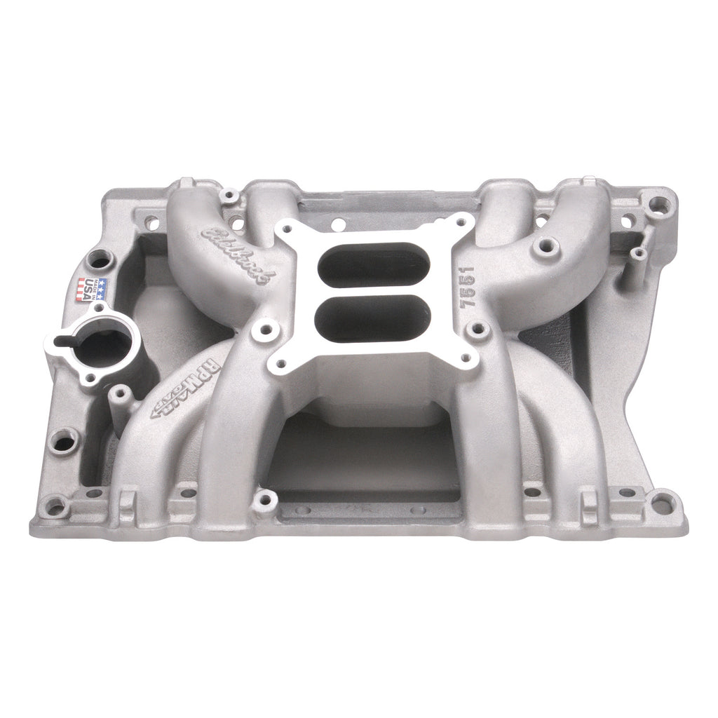 Edelbrock 7551 Edebrock RPM Air-Gap Oldsmoblie 455 Intake Manifold for Select Buick Century, Buick Electra, Buick Estate Wagon, Buick LeSabre, Buick Riviera, Oldsmobile 442, Oldsmobile 98, Oldsmobile Custom Cruiser, Oldsmobile Cutlass, Oldsmobile Cutlass