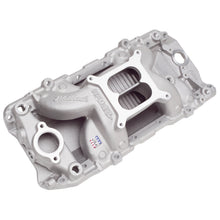 Load image into Gallery viewer, Edelbrock 7561 RPM Air-Gap Big Block Chevy 2-O Intake Manifold for Select Chevrolet Bel Air, Chevrolet Biscayne, Chevrolet Blazer, Chevrolet Brookwood, Chevrolet C10, Chevrolet C10 Pickup, Chevrolet C10 Suburban, Chevrolet C20, Chevrolet C20 Pickup,