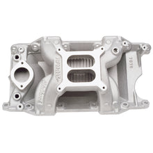 Load image into Gallery viewer, Edelbrock 7576 RPM Air-Gap Small Block Chrysler Intake Manifold for Select Bristol 408, Bristol 409, Bristol 410, Chrysler Cordoba, Chrysler LeBaron, Chrysler New Yorker, Chrysler Newport, Chrysler Town &amp; Country, Dodge Aspen, Dodge B100, Dodge B100 Van,