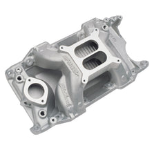 Load image into Gallery viewer, Edelbrock 7576 RPM Air-Gap Small Block Chrysler Intake Manifold for Select Bristol 408, Bristol 409, Bristol 410, Chrysler Cordoba, Chrysler LeBaron, Chrysler New Yorker, Chrysler Newport, Chrysler Town &amp; Country, Dodge Aspen, Dodge B100, Dodge B100 Van,