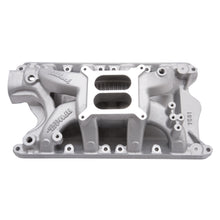 Load image into Gallery viewer, Edelbrock 7581 RPM Air-Gap Small Block Ford 351W Intake Manifold for Select Bricklin SV-1, DeTomaso Pantera, Ford Bronco, Ford Country Sedan, Ford Country Squire, Ford Custom, Ford Custom 500, Ford E-100 Econoline, Ford E-100 Econoline Club Wagon, Ford
