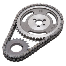 Load image into Gallery viewer, Edelbrock 7802 Performer-Link Adjustable True-Roller Timing Chain Set for Select Buick Century, Buick LeSabre, Buick Regal, Buick Skylark, Chevrolet Astro, Chevrolet Bel Air, Chevrolet Biscayne, Chevrolet Blazer, Chevrolet Brookwood, Chevrolet C10,