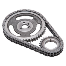 Load image into Gallery viewer, Edelbrock 7810 Performer-Link Adjustable True-Roller Timing Chain Set for Select Chevrolet Bel Air, Chevrolet Biscayne, Chevrolet Blazer, Chevrolet Brookwood, Chevrolet C10, Chevrolet C10 Pickup, Chevrolet C10 Suburban, Chevrolet C20, Chevrolet C20