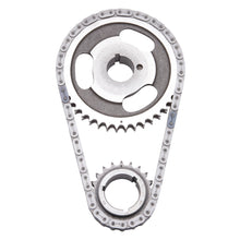 Load image into Gallery viewer, Edelbrock 7812 Performer-Link Adjustable True-Roller Timing Chain Set for Select Pontiac Bonneville, Pontiac Catalina, Pontiac Executive, Pontiac Firebird, Pontiac GTO, Pontiac Grand Am, Pontiac Grand LeMans, Pontiac Grand Prix, Pontiac Grand Safari,