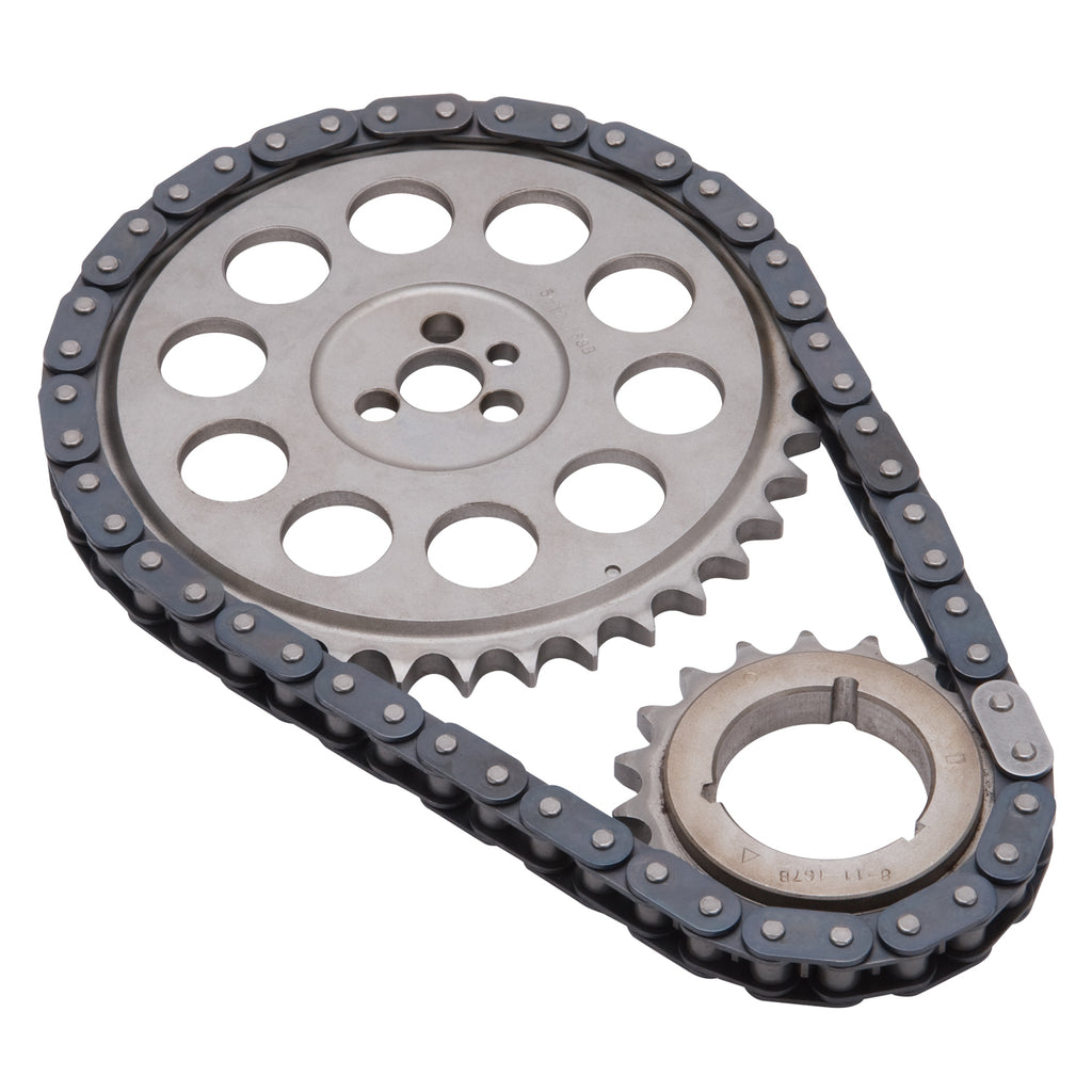 Edelbrock 7816 Gen VI Performer-Link True-Roller Timing Chain Set