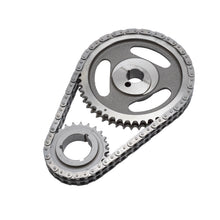 Load image into Gallery viewer, Edelbrock 7821 Performer-Link Adjustable True-Roller Timing Chain Set for Select Ford Bronco, Ford Country Sedan, Ford Country Squire, Ford Custom, Ford Custom 500, Ford E-250 Econoline, Ford E-250 Econoline Club Wagon, Ford E-350 Econoline, Ford E-350