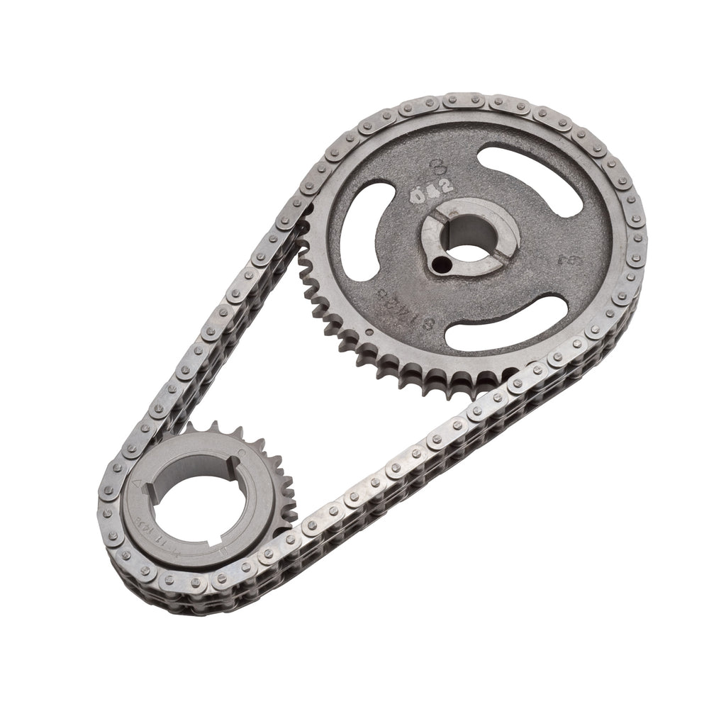 Edelbrock 7830 Performer-Link Adjustable True-Roller Timing Chain Set for Select Ford Country Sedan, Ford Country Squire, Ford Custom, Ford Custom 500, Ford E-100 Econoline, Ford E-250 Econoline, Ford E-250 Econoline Club Wagon, Ford E-350 Econoline,