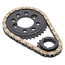 Load image into Gallery viewer, Edelbrock 7840 Performer-Link Adjustable True-Roller Timing Chain Set for Select Buick Centurion, Buick Century, Buick Electra, Buick Estate Wagon, Buick GS 400, Buick GS 455, Buick Gran Sport, Buick LeSabre, Buick Regal, Buick Riviera, Buick Skylark,