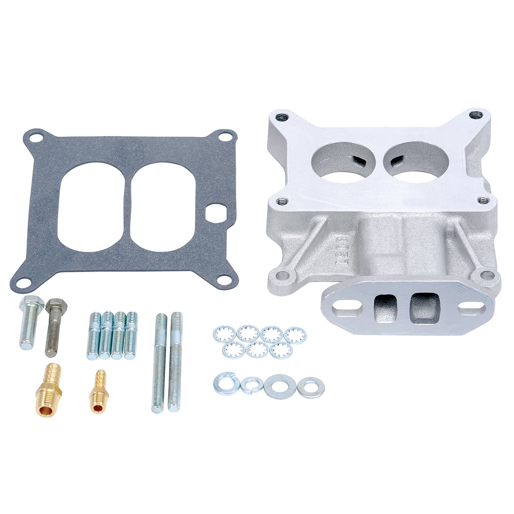 Edelbrock 8057 Ford 2V EGR Plate for Select Ford Crown Victoria, Ford E-150, Ford E-150 Club Wagon, Ford E-150 Econoline, Ford E-150 Econoline Club Wagon, Ford E-250, Ford E-250 Econoline, Ford E-350 Club Wagon, Ford E-350 Econoline, Ford E-350 Econoline