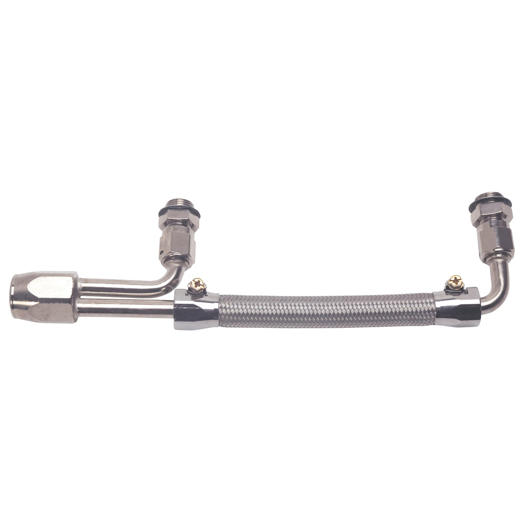Edelbrock 8091 Dual-Quad Fuel Hose Kit #8091 Endura Finish