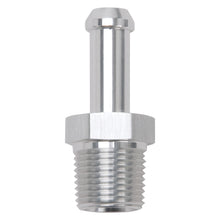 Load image into Gallery viewer, Edelbrock 8118 Heater Hose End Fitting - Straight with 3/8" NPT and 3/8" Barb.