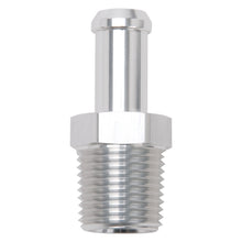 Load image into Gallery viewer, Edelbrock 8121 Heater Hose End Fitting - Straight with 1/2" NPT and 1/2" Barb.