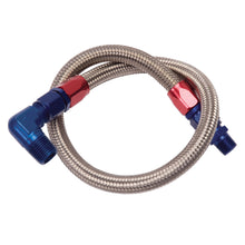 Load image into Gallery viewer, Edelbrock 8127 27" Braided Fuel Line Kit