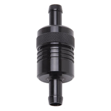Load image into Gallery viewer, Edelbrock 8157 3" Aluminum Street Fuel Filter in Black Finish