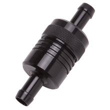 Load image into Gallery viewer, Edelbrock 8157 3" Aluminum Street Fuel Filter in Black Finish