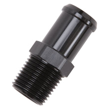 Load image into Gallery viewer, Edelbrock 8183 Heater Hose End Fitting - Straight with 1/2" NPT and 3/4" Barb.