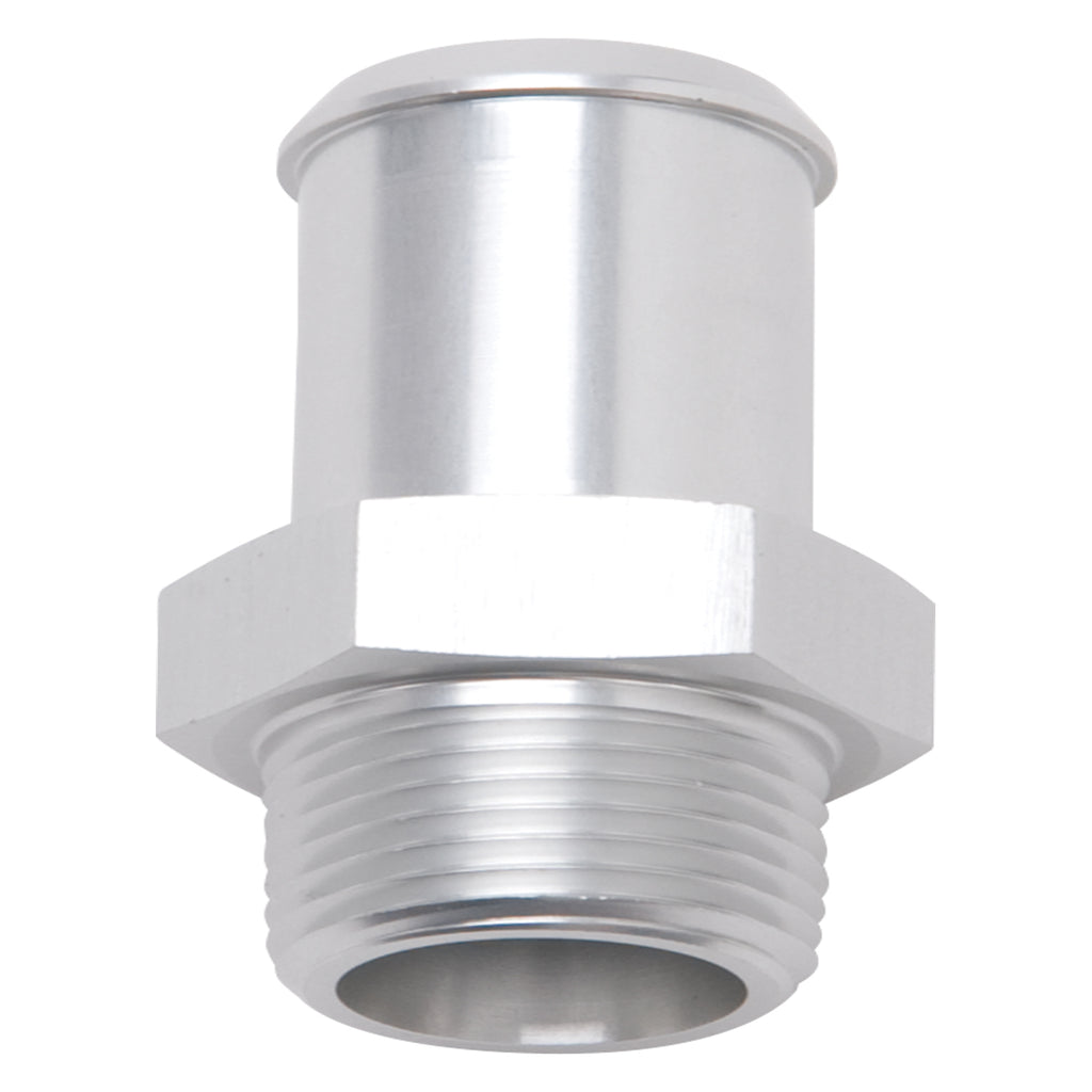Edelbrock 8188 Heater Hose End Fitting - Straight with 3/8" NPT and 5/8" Barb.