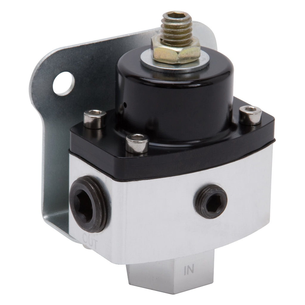 Edelbrock 8190 Adjustable Billet Fuel Pressure Regulator (4.5-9 psi)