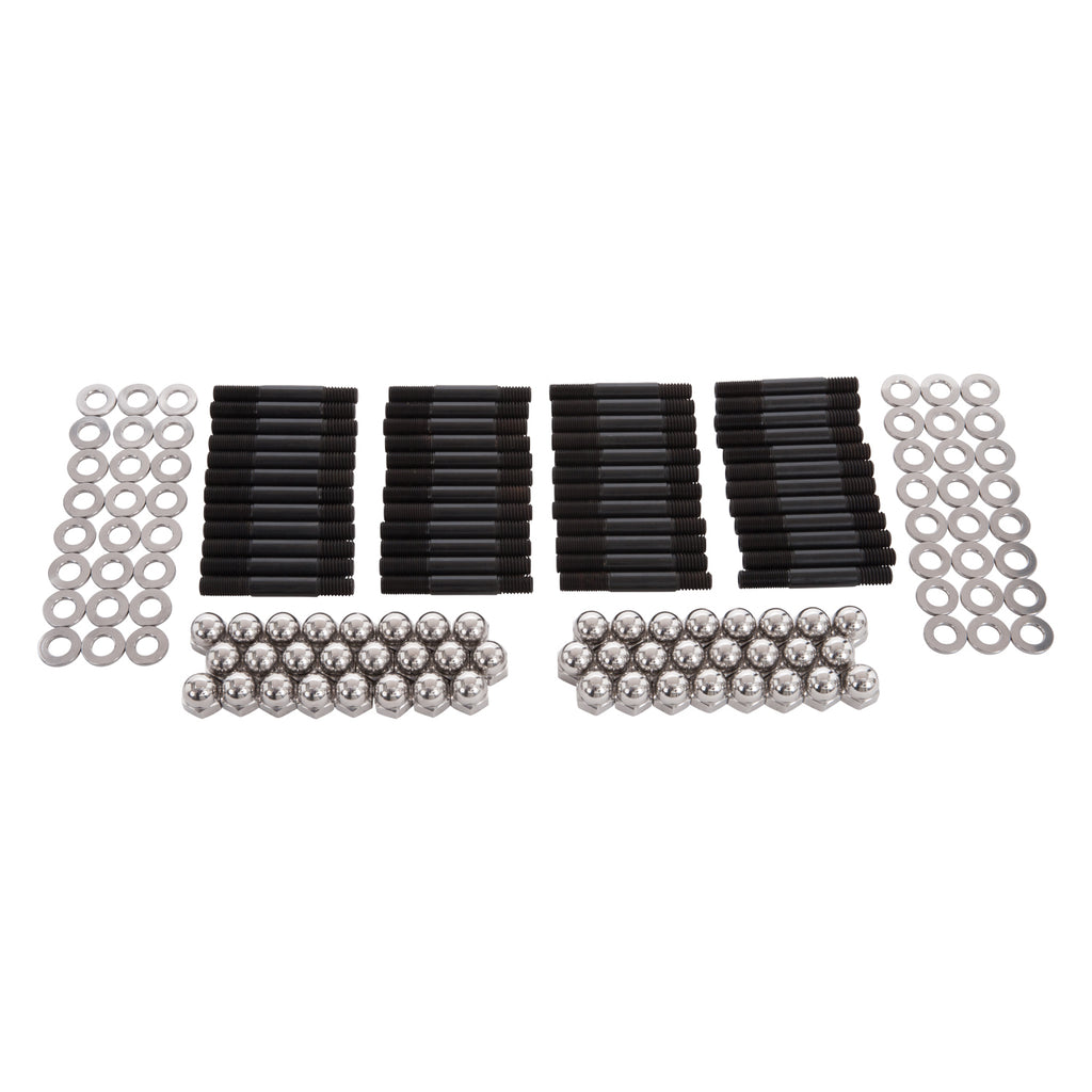 Edelbrock 8505 Ford Head Stud Kit 1938-48 for Select Ford 1 Ton Pickup, Ford 1/2 Ton Pickup, Ford 3/4 Ton Pickup, Ford Club, Ford Country Sedan, Ford Country Squire, Ford Courier Sedan Delivery, Ford Crestline, Ford Custom, Ford Customline, Ford Deluxe,