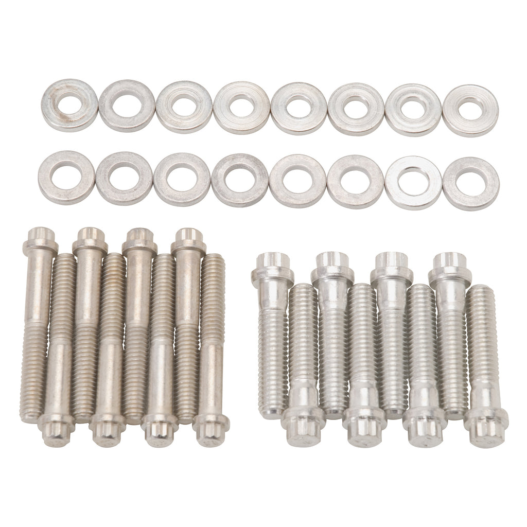 Edelbrock 8529 Intake Manifold Bolt Set For Ford 302 E-Boss & 351 E-Boss Edelbrock Manifolds
