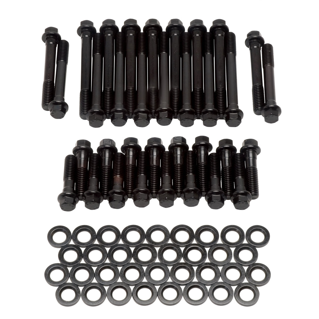 Edelbrock 8550 Engine Cylinder Head Bolt Set for Select Avanti II, Buick Century, Buick Commercial Chassis, Buick LeSabre, Buick Regal, Buick Roadmaster, Buick Skylark, Checker Aerobus, Checker Deluxe, Checker Marathon, Checker Taxicab, Chevrolet 3B,