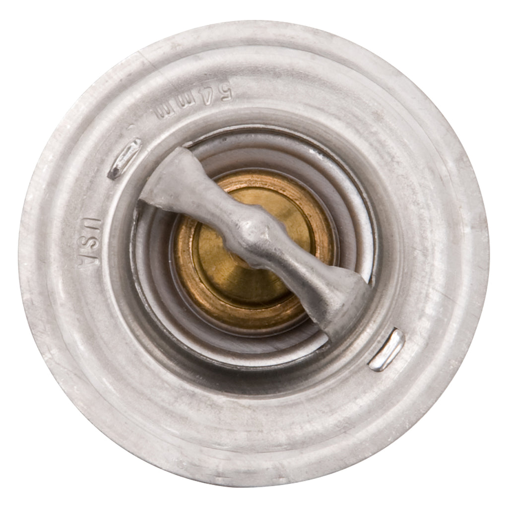 Edelbrock 8604 High Performance Thermostat (53mm) - 180 Deg for Select AM General DJ5, Alfa Romeo 2000, Alfa Romeo Berlina, Alfa Romeo Duetto 1600, Alfa Romeo GTA, Alfa Romeo GTC, Alfa Romeo GTV, Alfa Romeo GTV-6, Alfa Romeo GTZ, Alfa Romeo Giulia, Alfa