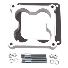 Load image into Gallery viewer, Edelbrock 8718 Carburetor Spacer #8718 Open Cloverleaf Center 1in Thick