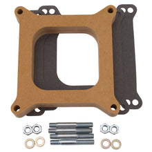Load image into Gallery viewer, Edelbrock 8720 Carburetor Spacer #8720 Open Center 1in Thick