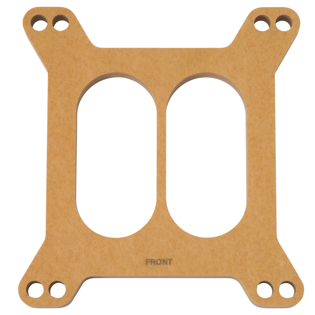 Edelbrock 8722 Carburetor Spacer #8722 Divided Center 1/2in Thick