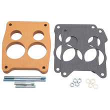 Load image into Gallery viewer, Edelbrock 8726 QuadraJet Carburetor Spacer #8726 4-Hole 3/4in Thick