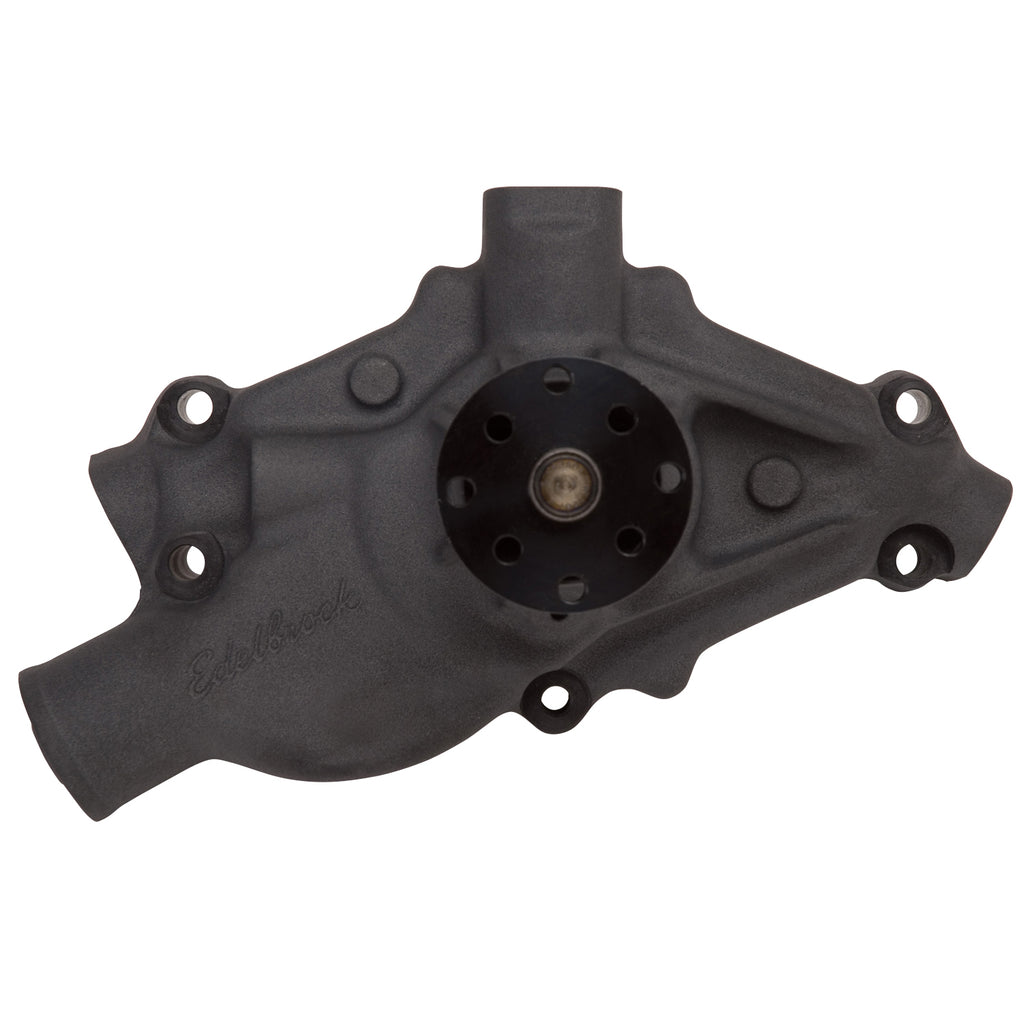 Edelbrock 8816 Competition Water Pump for Small-Block - 8 AN Pipe Aux Outlet for Select Avanti II, Buick Century, Buick Commercial Chassis, Buick LeSabre, Buick Regal, Buick Roadmaster, Buick Skylark, Checker Aerobus, Checker Deluxe, Checker Marathon,