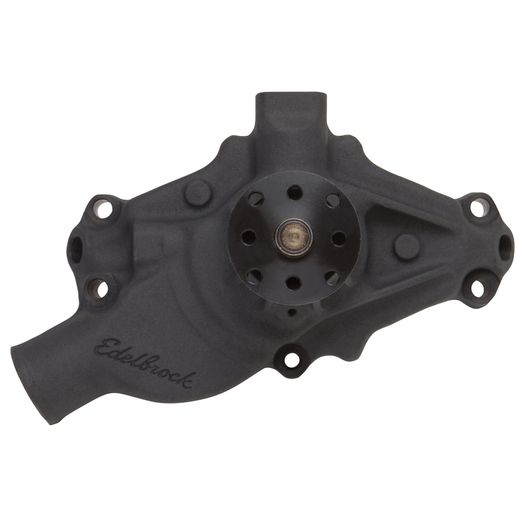 Edelbrock 8817 Competition Water Pump for Small-Block - 3/8" NPT Pipe Aux Outlet for Select Avanti II, Buick Century, Buick Commercial Chassis, Buick LeSabre, Buick Regal, Buick Roadmaster, Buick Skylark, Checker Aerobus, Checker Deluxe, Checker