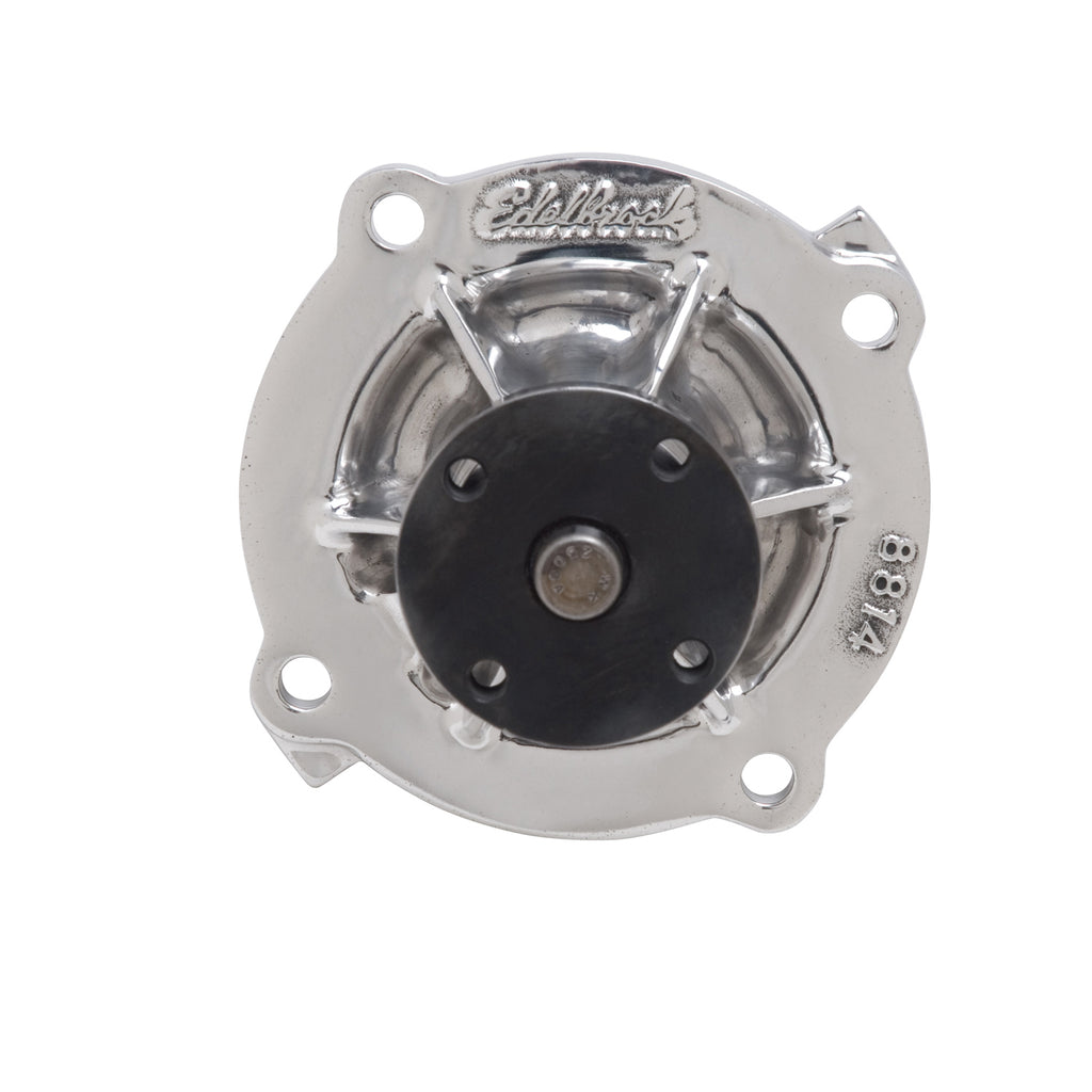 Edelbrock 8824 Water Pump #8824 For 1958-79 BB Chrysler 361-440, Standard Rotation, Polished