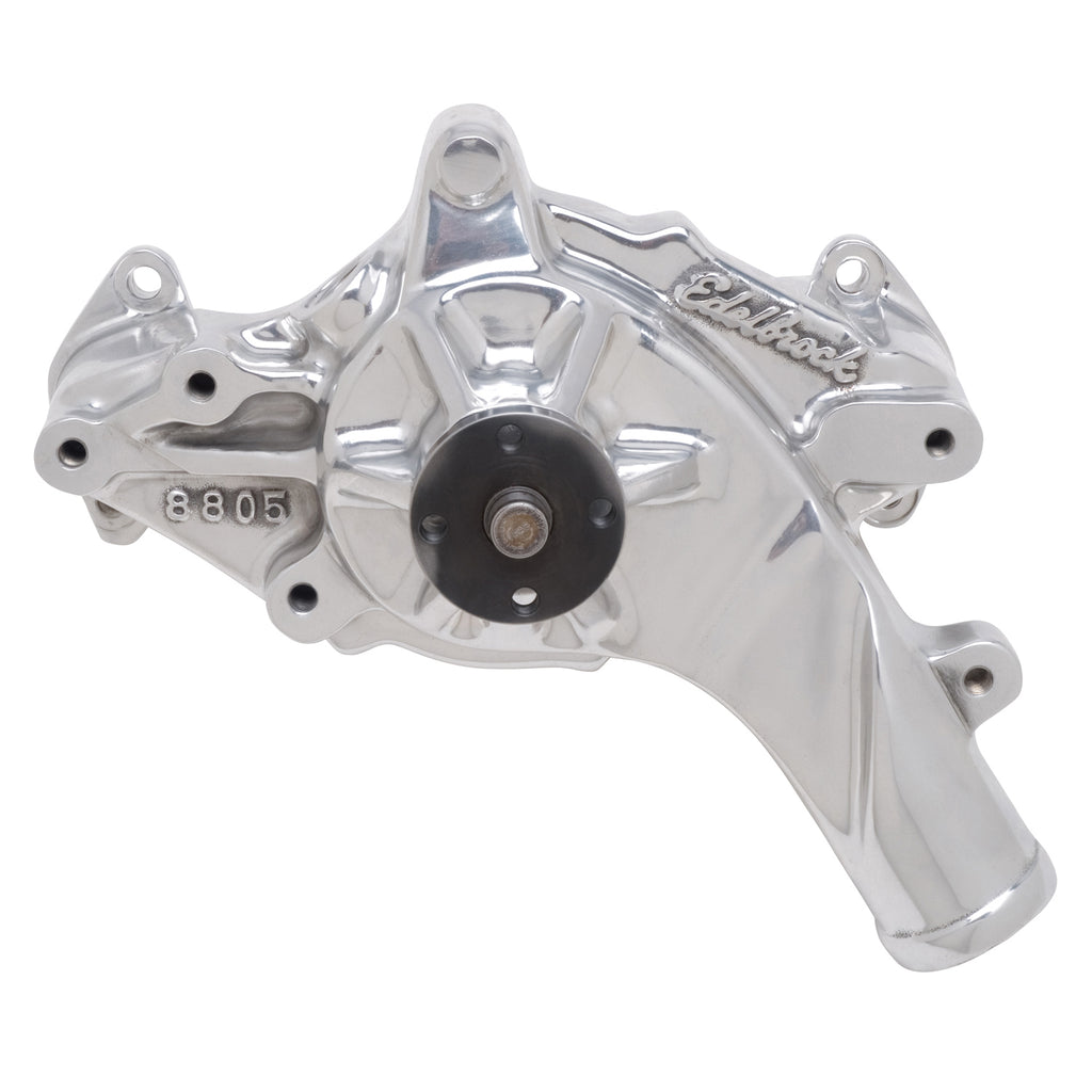 Edelbrock 8835 Engine Water Pump for Select Ford Country Sedan, Ford Country Squire, Ford Custom, Ford Custom 500, Ford F-100, Ford F-250, Ford F-350, Ford Fairlane, Ford Galaxie, Ford Galaxie 500, Ford LTD, Ford Mustang, Ford Ranch Wagon, Ford Ranchero,