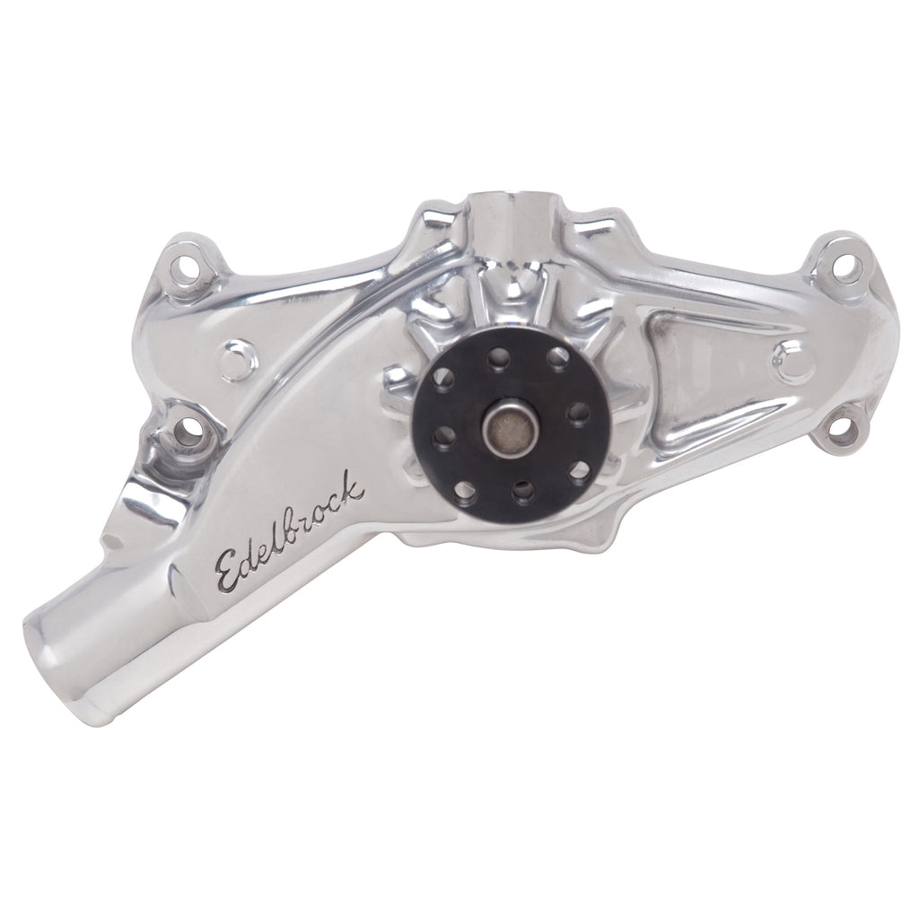 Edelbrock 8862 Water Pump for 1971-74 Big-Block Chevy Corvettes in Polished Finish for Select Chevrolet Corvette