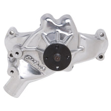 Load image into Gallery viewer, Edelbrock 8863 Water Pump for 1988 and later C/K pickups in Polished Finish for Select Chevrolet C2500, Chevrolet C3500, Chevrolet K2500, Chevrolet K3500, Chevrolet R30, Chevrolet R3500, Chevrolet V30, Chevrolet V3500, GMC C2500, GMC C3500, GMC K2500,
