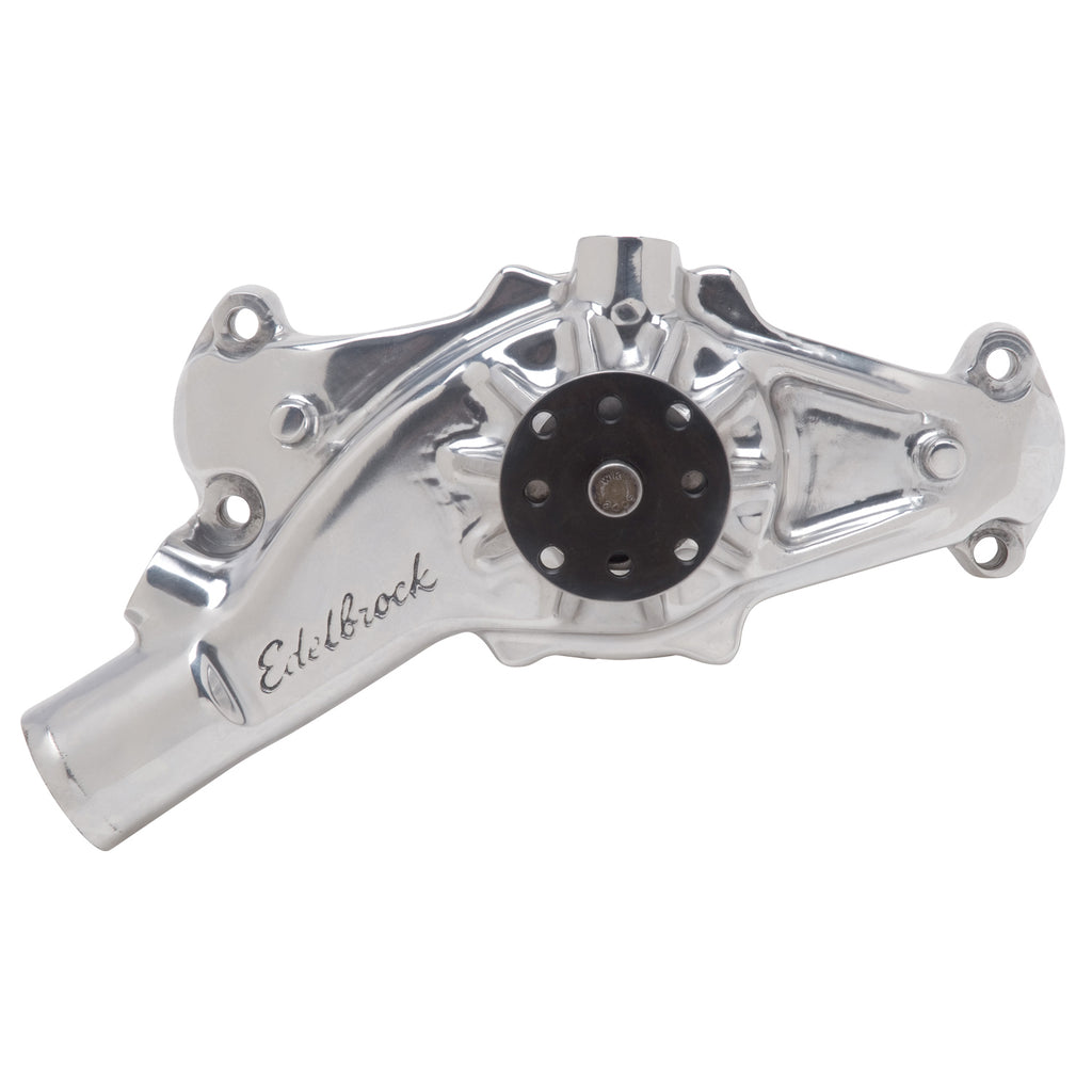 Edelbrock 8864 Water Pump for Street Rods in Polished Finish for Select Chevrolet C2500, Chevrolet C3500, Chevrolet K2500, Chevrolet K3500, Chevrolet R30, Chevrolet R3500, Chevrolet V30, Chevrolet V3500, GMC C2500, GMC C3500, GMC K2500, GMC K3500, GMC